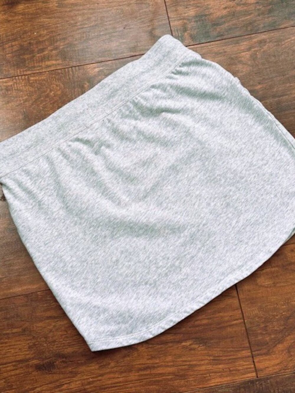 Gap Gray Drawstring Sweatshirt Mini Skirt Size M - Picture 5 of 11
